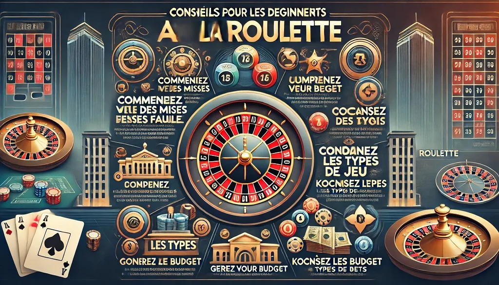 Conseils pour les joueurs de roulette débutants