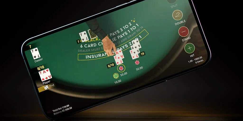 Gameplay du blackjack de Vinnie Jones