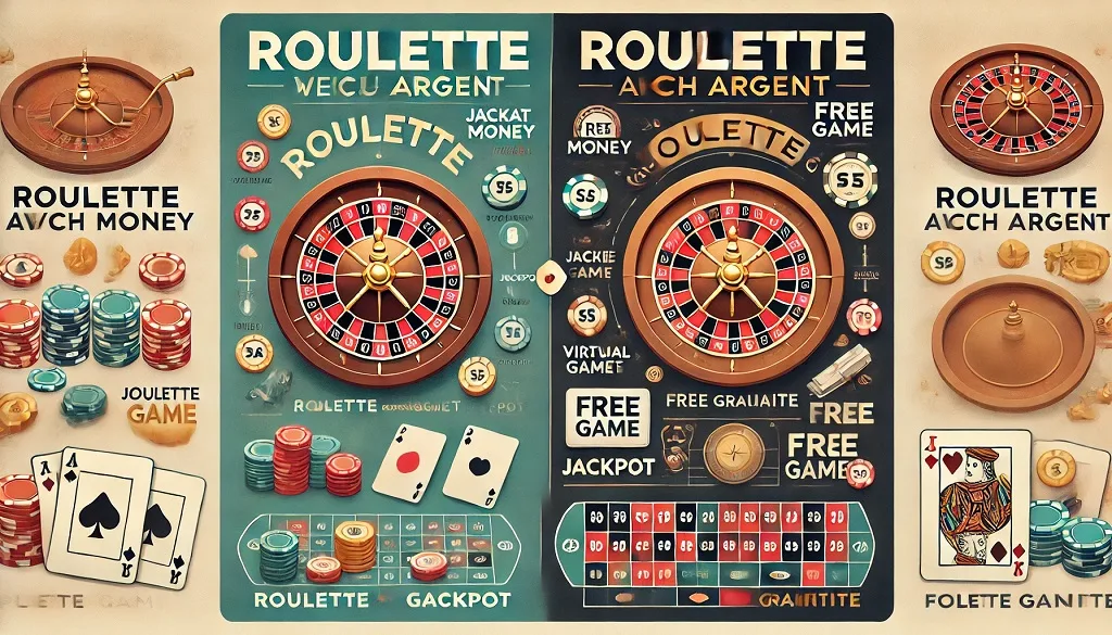 jouer à la roulette pour de l'argent et gratuitement