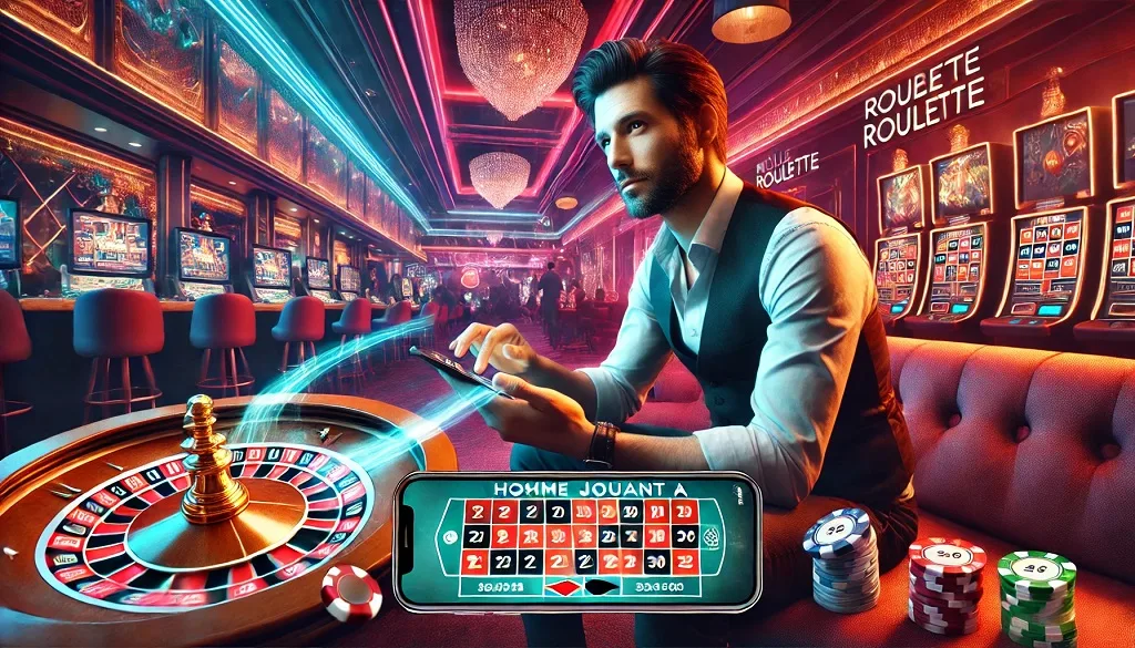 roulette mobile de jeu