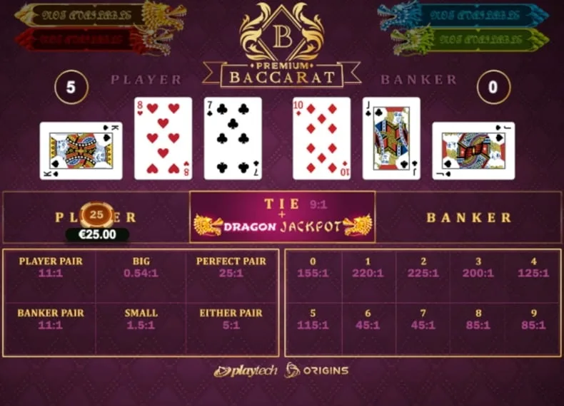 guide du baccarat premium