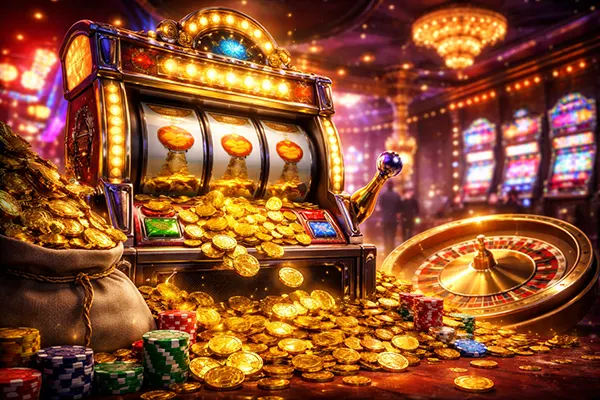 Casino jackpot counter