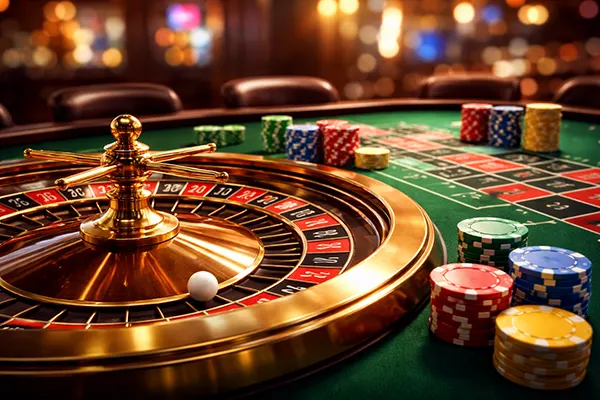 roulette wheel detail