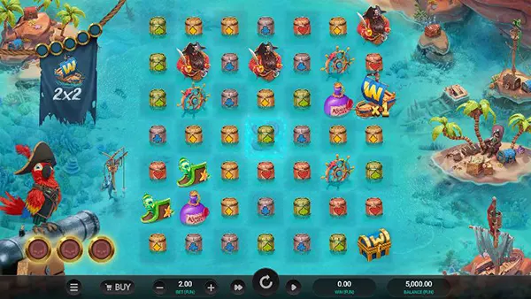 Jeu pirate slot